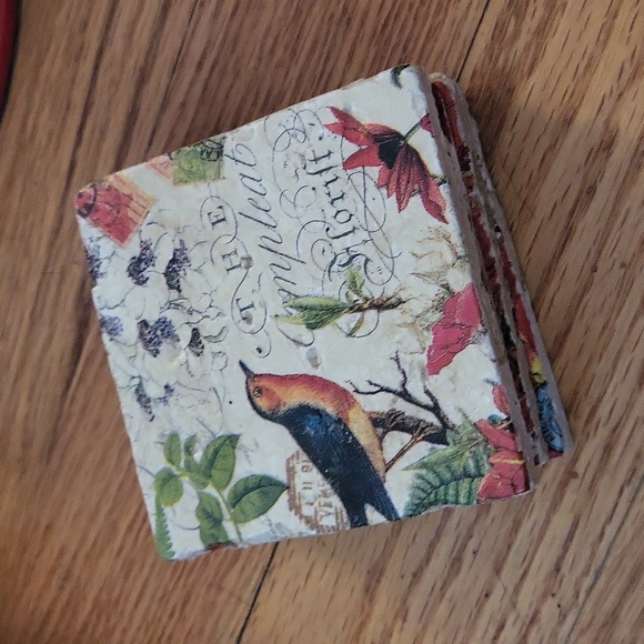 4 stone Tile coasters unique design - Picture 6 of 8